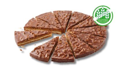 tarta migdałowa z karmelem