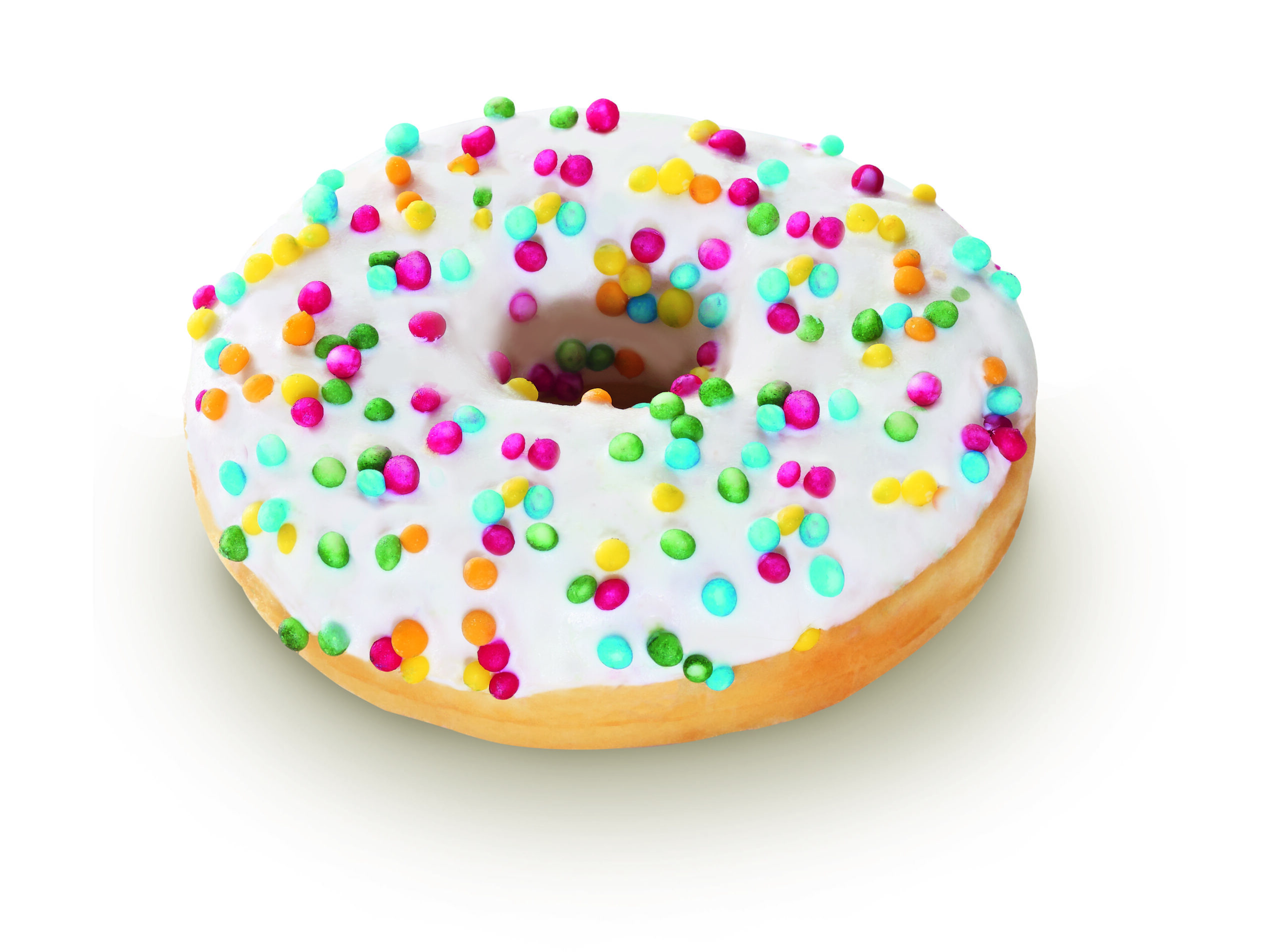White donut with circus decoration 55g_4411_N593_46336 (1)